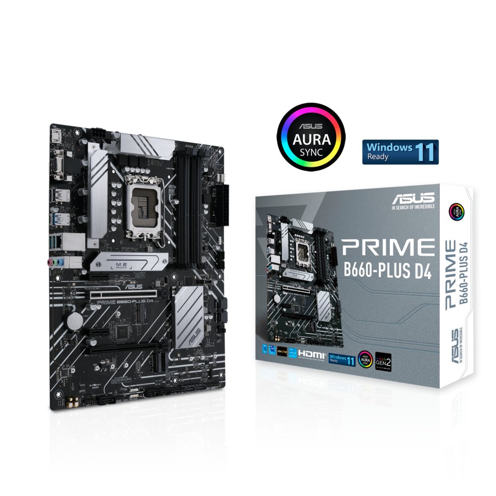 ASUS PRIME B660-PLUS D4 Intel B660 LGA 1700 ATX – 5