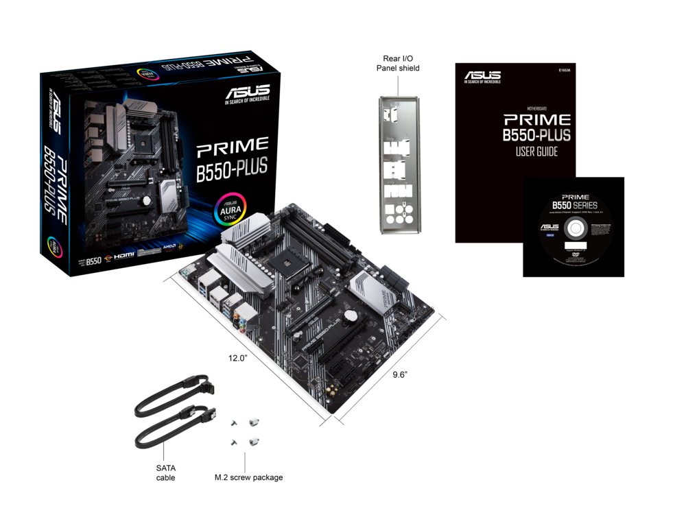 ASUS PRIME B550-PLUS AMD B550 Socket AM4 ATX – 5