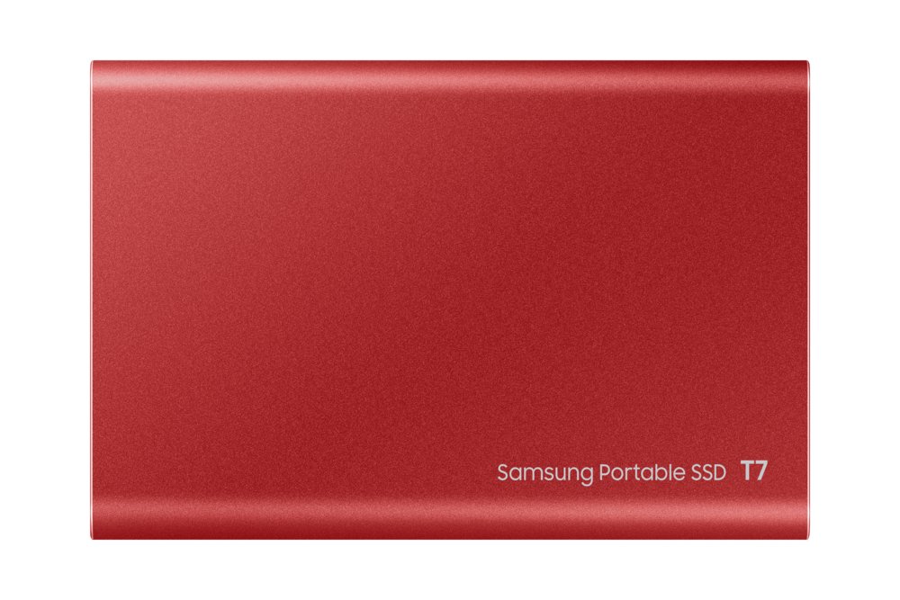 Samsung Portable SSD T7 1000 GB Rood – 3