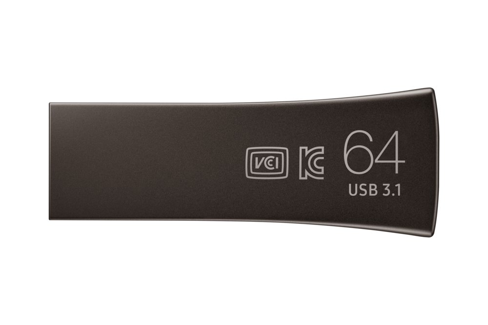 Samsung MUF-64BE USB flash drive 64 GB USB Type-A 3.2 Gen 1 (3.1 Gen 1) Grijs – 1