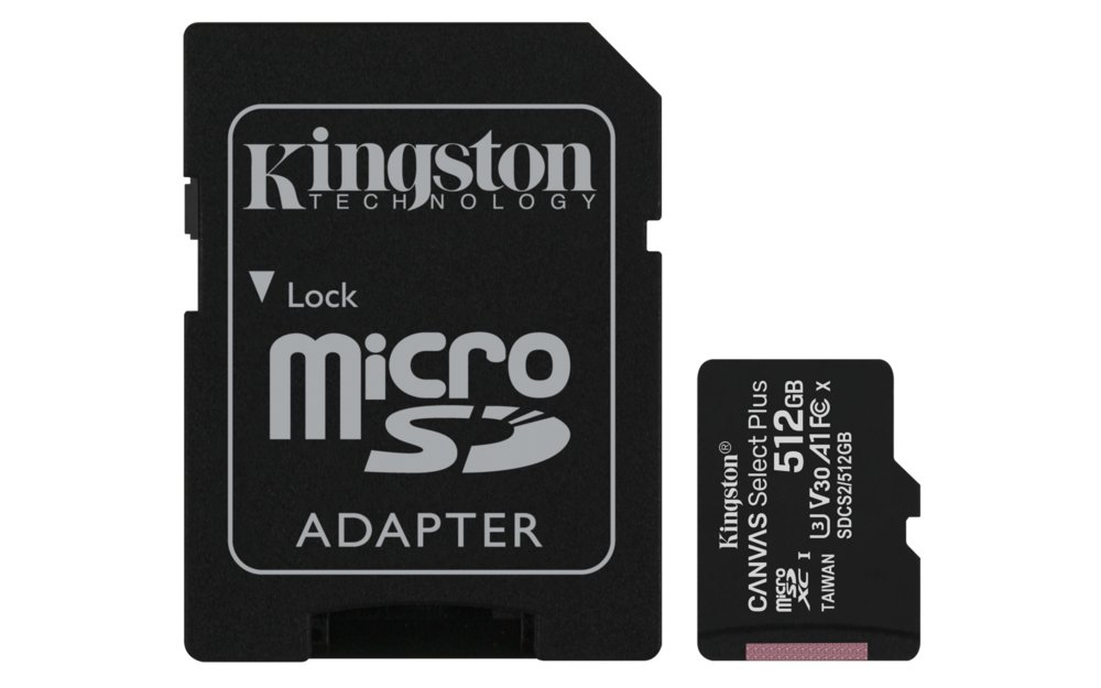 Kingston Technology Canvas Select Plus 512 GB SDXC UHS-I Klasse 10 – 2
