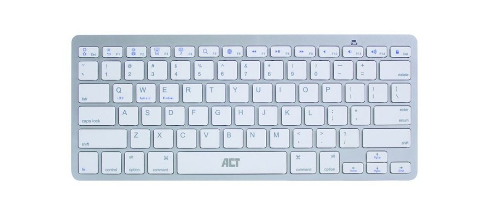 ACT AC5600 toetsenbord Bluetooth QWERTY US International Wit – 0