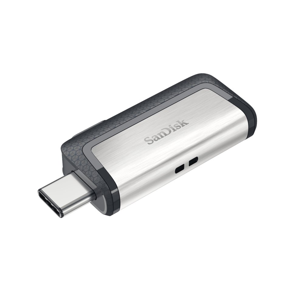 SanDisk Drive USB Ganda Ultra Tipe-C 256 GB USB flash drive USB Type-A / USB Type-C 3.2 Gen 1 (3.1 Gen 1) Grijs, Zilver – 3