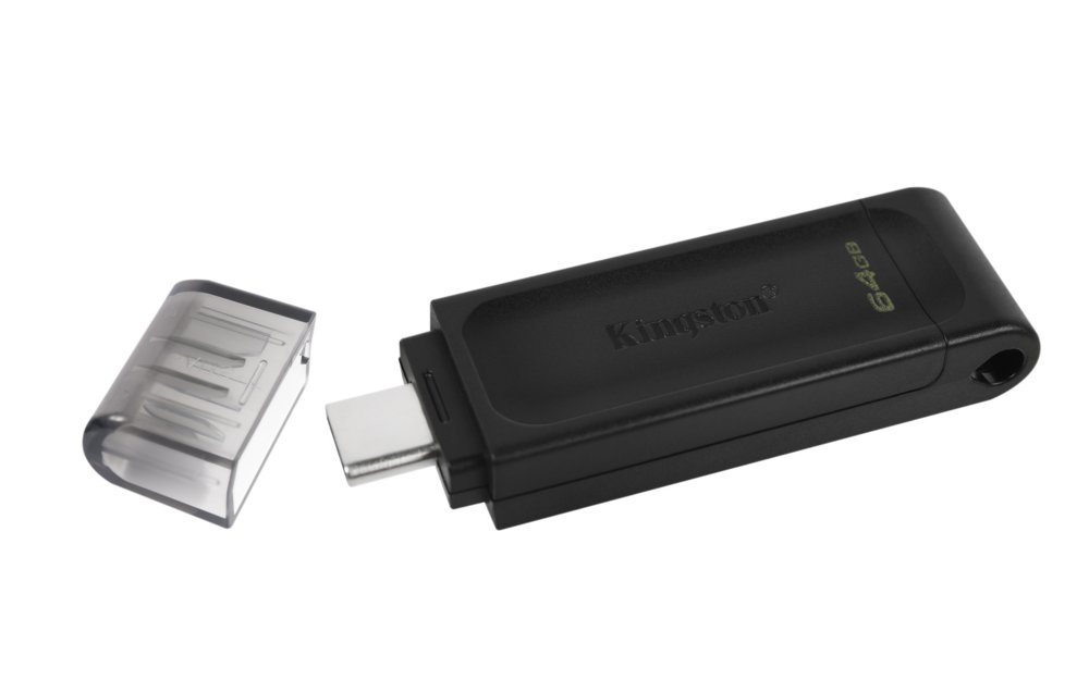 Kingston Technology DataTraveler 70 USB flash drive 64 GB USB Type-C 3.2 Gen 1 (3.1 Gen 1) Zwart – 3
