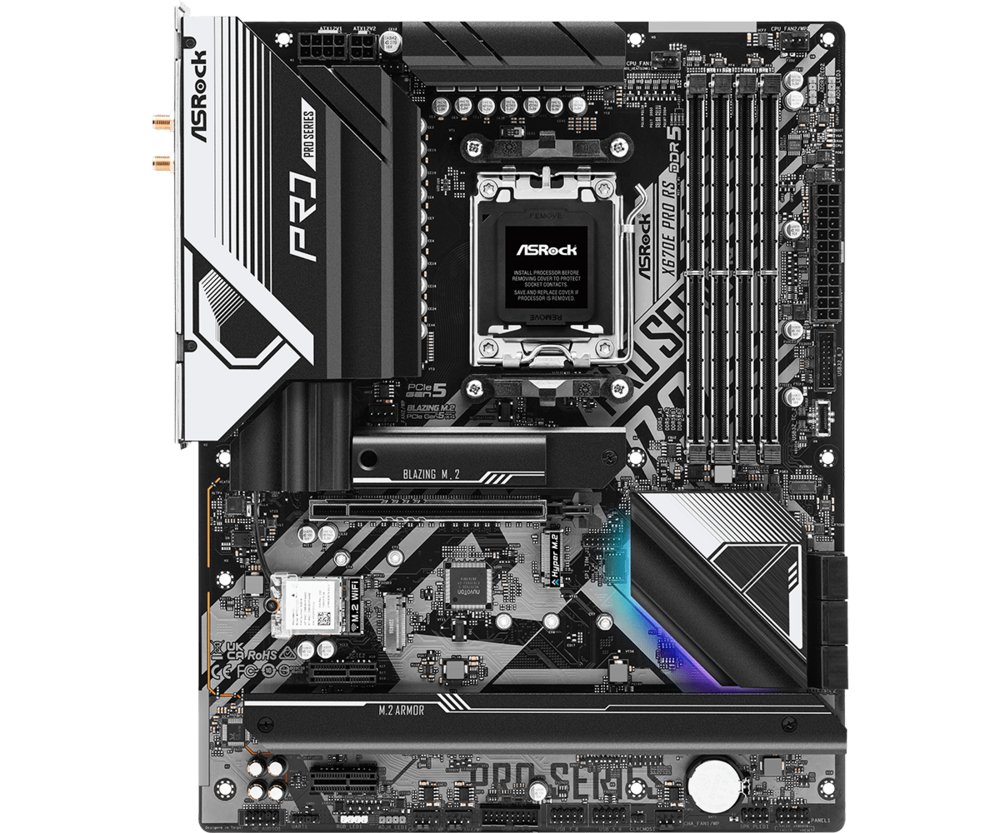 Asrock X670E Pro RS AMD X670 Socket AM5 ATX – 2