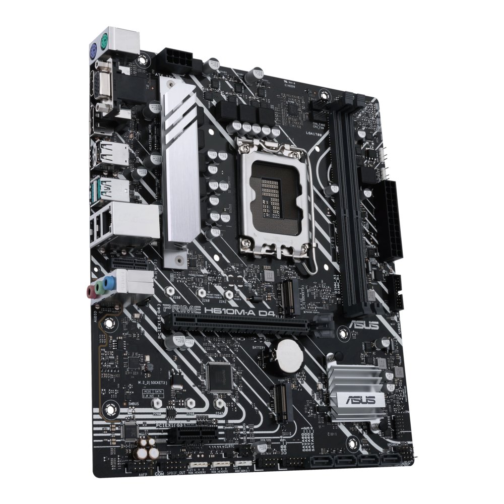 ASUS PRIME H610M-A D4 Intel H610 LGA 1700 micro ATX – 3