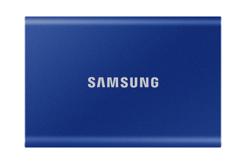 Samsung Portable SSD T7 1000 GB Blauw – 0