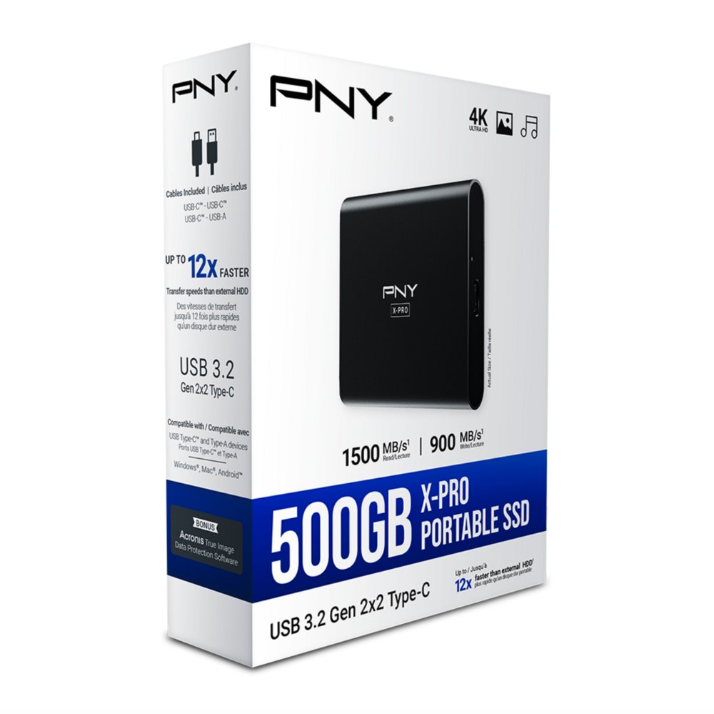 PNY X-PRO 500 GB Zwart – 3