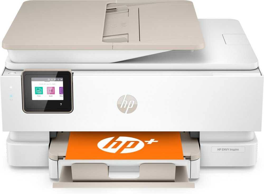 HP ENVY HP Inspire 7920e All-in-One printer, Kleur, Printer voor Thuis en thuiskantoor, Printen, kopiëren, scannen, Draadloos; HP+; Geschikt voor HP Instant Ink; Automatische documentinvoer – 8