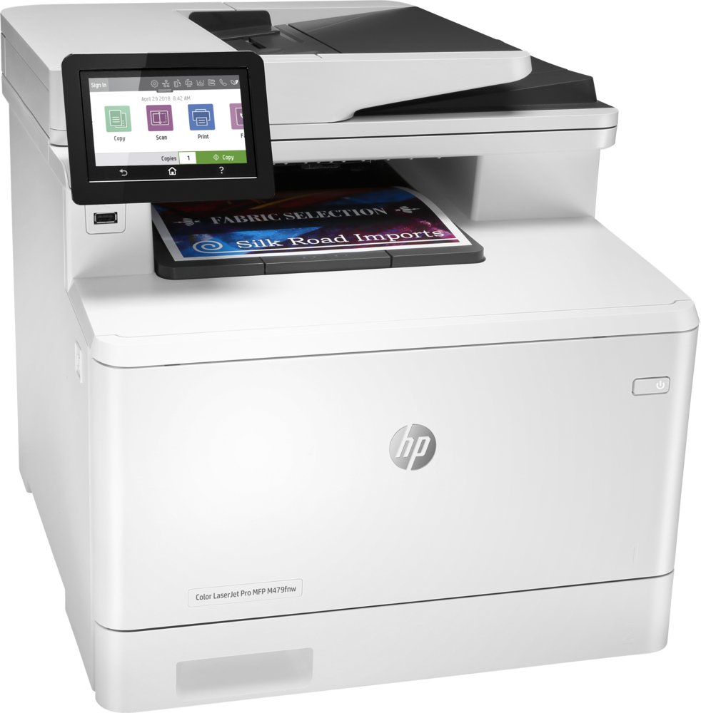 HP Color LaserJet Pro MFP M479fnw, Printen, kopiëren, scannen, fax, e-mail, Scannen naar e-mail/pdf; ADF voor 50 vel ongekruld – 5