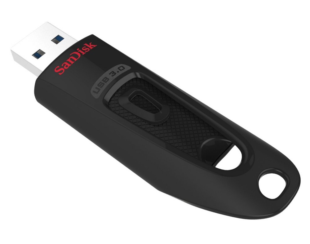 SanDisk Ultra USB flash drive 128 GB USB Type-A 3.0 Zwart – 0