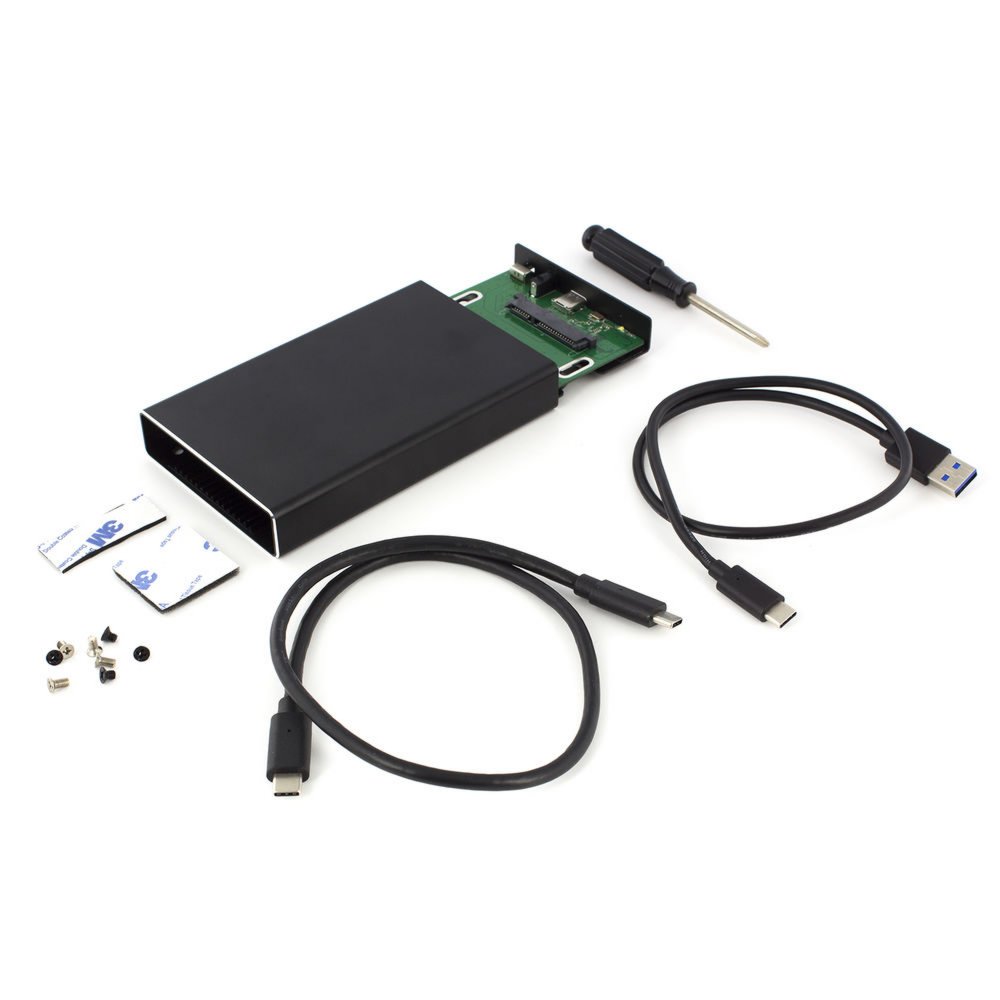 ACT AC1220 behuizing voor opslagstations HDD-/SSD-behuizing Zwart 2.5″ – 5