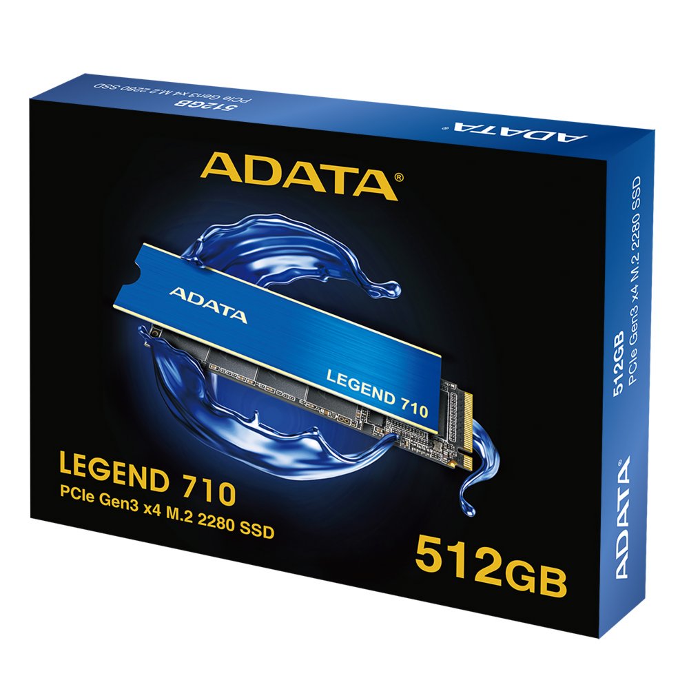 ADATA LEGEND 710 M.2 512 GB PCI Express 3.0 3D NAND NVMe – 7