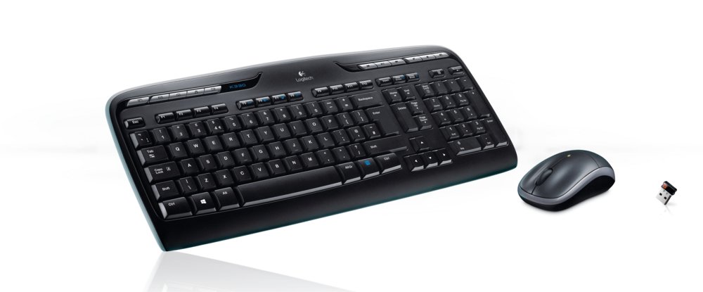 Logitech MK330 toetsenbord RF Draadloos QWERTY US International Zwart – 1