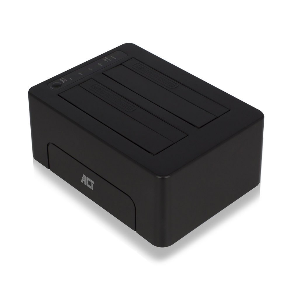 ACT AC1504 basisstation voor opslagstations USB 3.2 Gen 1 (3.1 Gen 1) Type-B Zwart – 4
