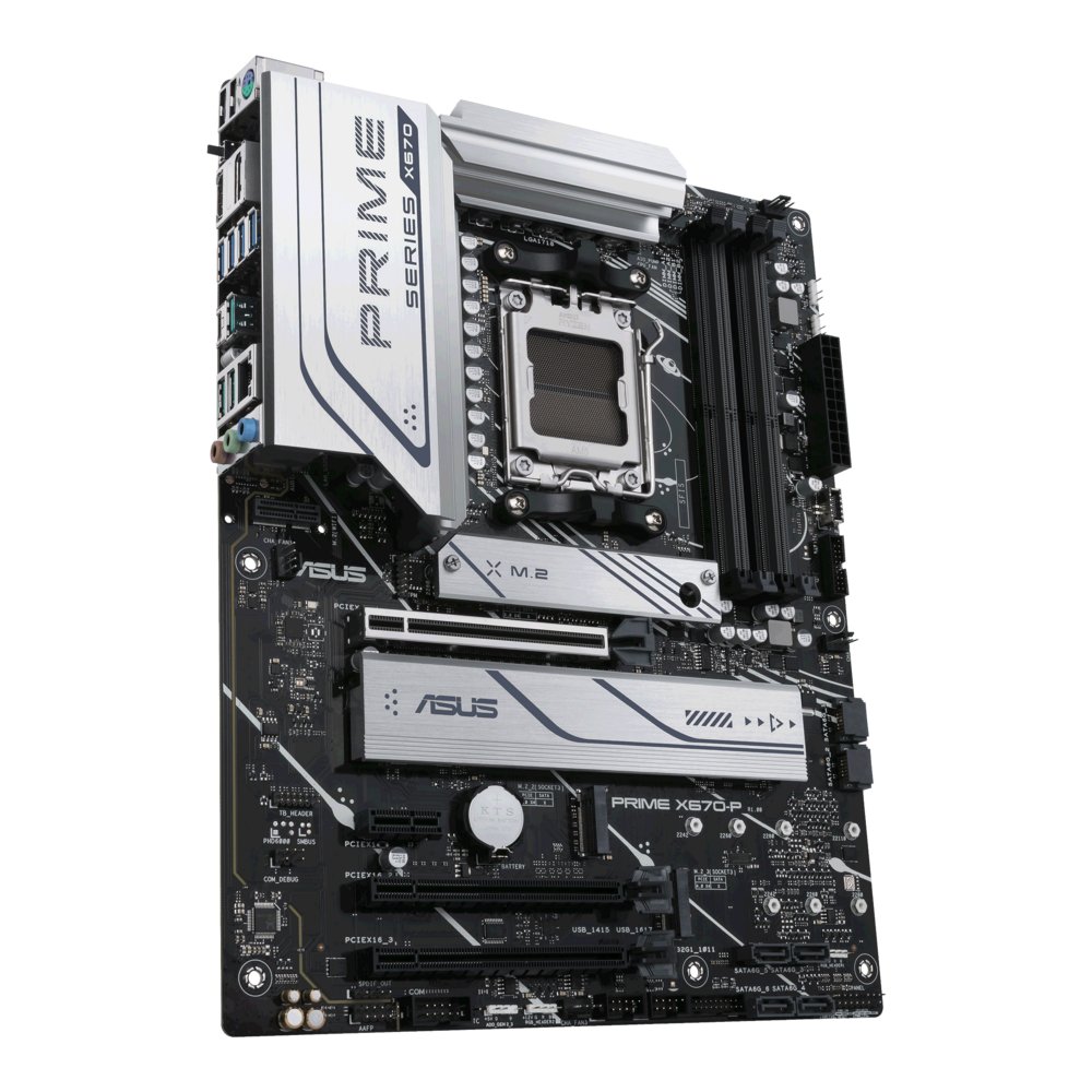 ASUS PRIME X670-P AMD X670 Socket AM5 ATX – 3