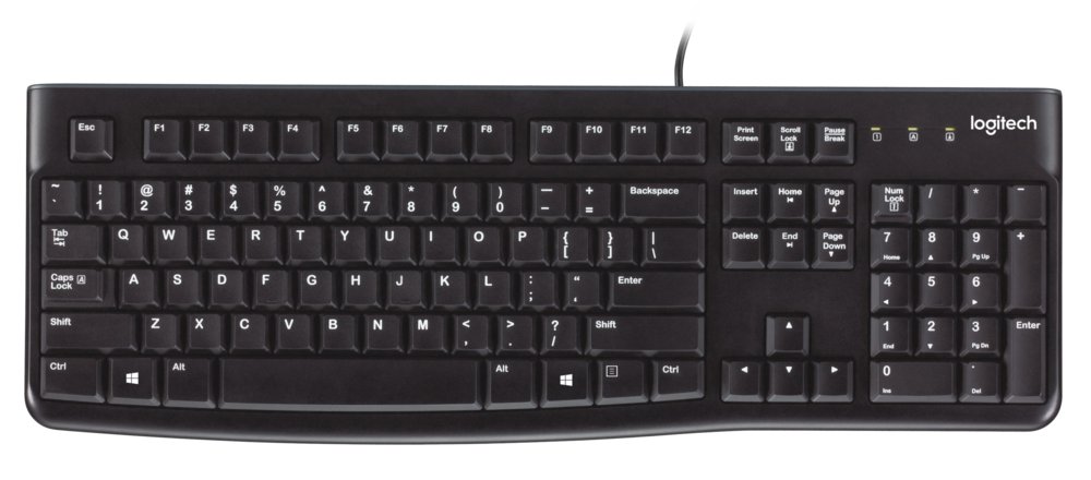 Logitech K120 toetsenbord USB QWERTY Internationaal Noordzee Zwart – 2