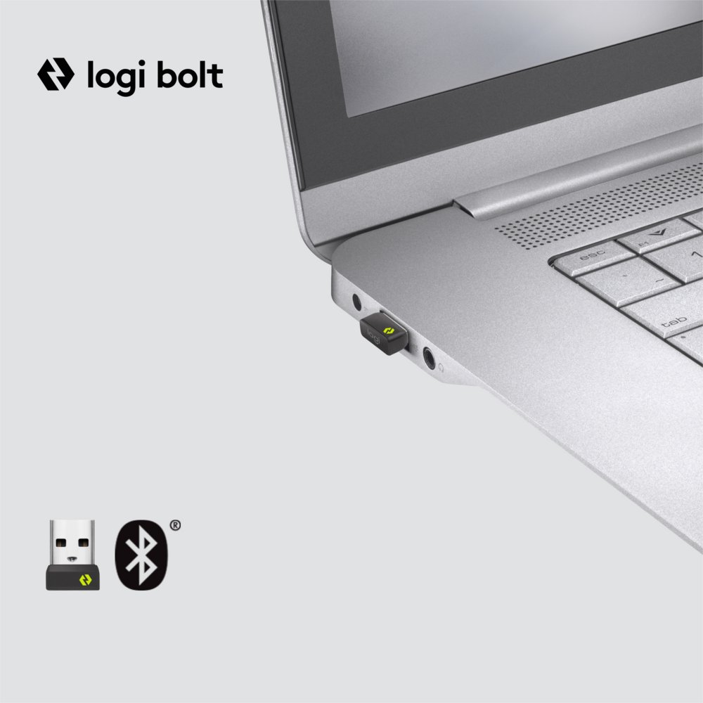 Logitech Lift for Business muis Rechtshandig RF-draadloos + Bluetooth Optisch 4000 DPI – 1