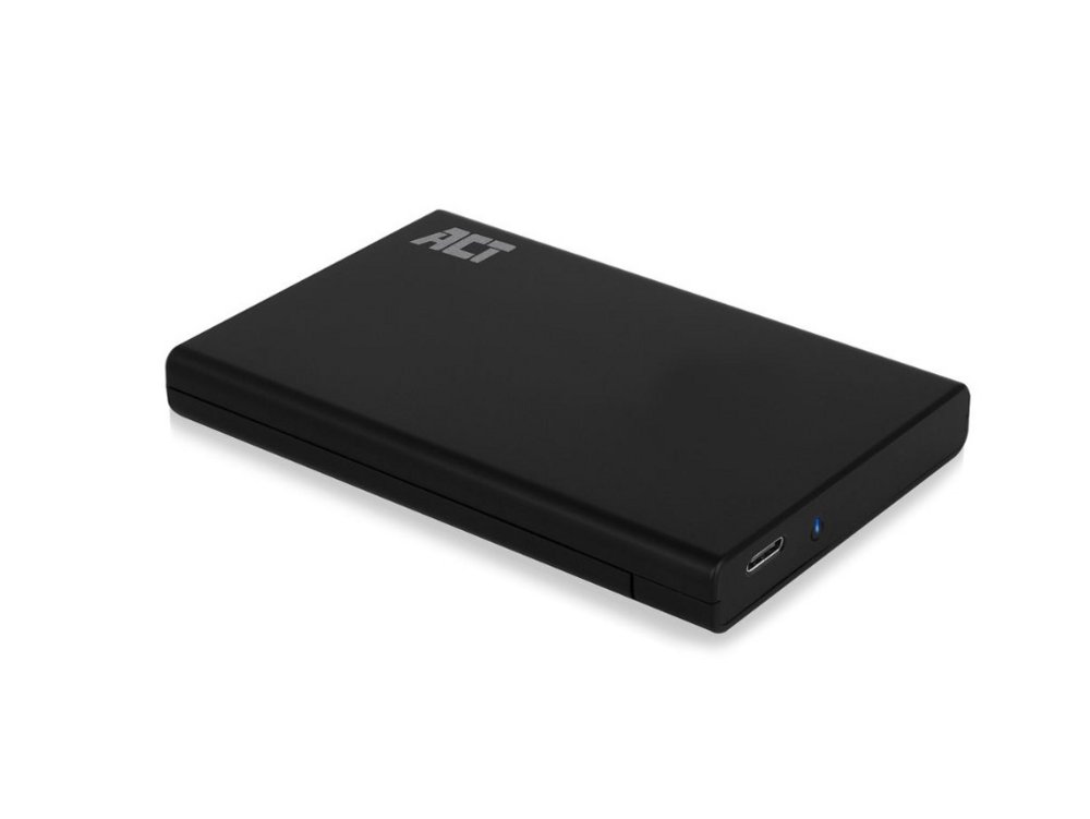 ACT AC1225 behuizing voor opslagstations HDD-/SSD-behuizing Zwart 2.5″ – 0