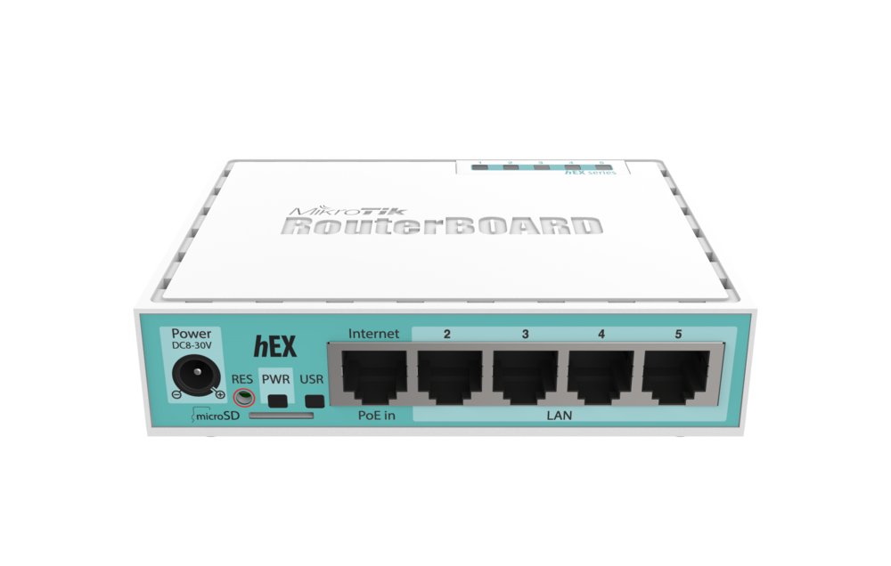 Mikrotik Ethernet LAN Router hEX 5x 1Gbps switch – 0