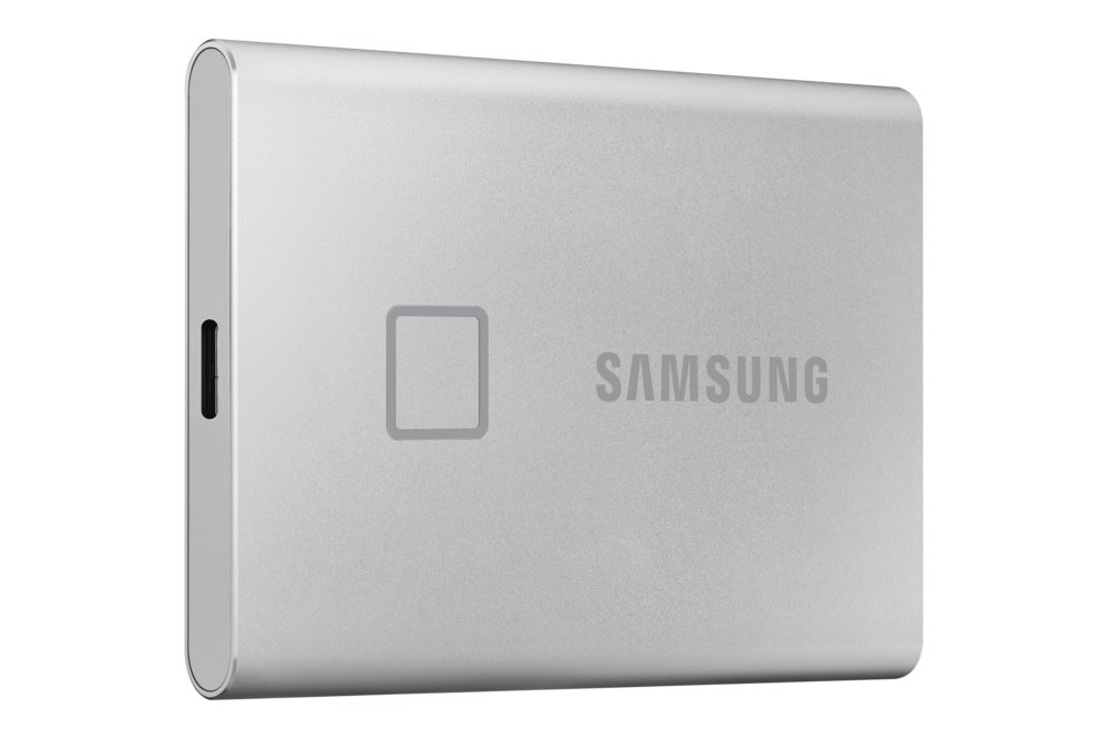 Samsung MU-PC1T0S, T7 Touch, 1000 GB, USB Type-C, 3.2 Gen 2 (3.1 Gen 2), 1050 MB/s, Wachtwoordbeveiliging, Zilver – 2