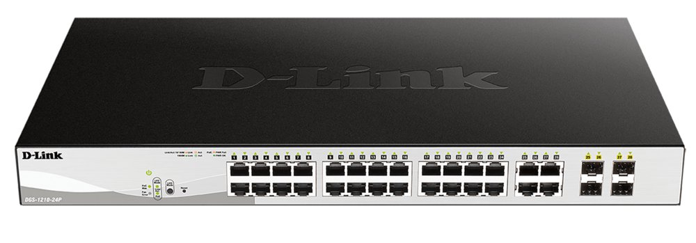 D-Link DGS-1210-16 netwerk-switch Managed L2 Zwart – 0