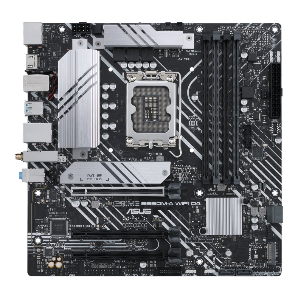 ASUS PRIME B660M-A WIFI D4 Intel B660 LGA 1700 micro ATX – 1