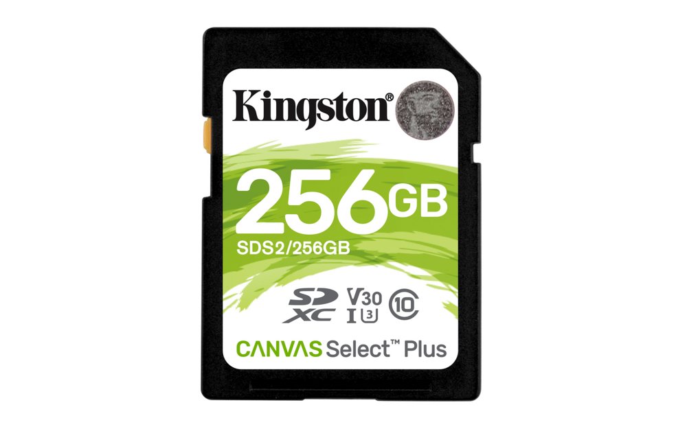 Kingston Technology Canvas Select Plus 256 GB SDXC UHS-I Klasse 10 – 0
