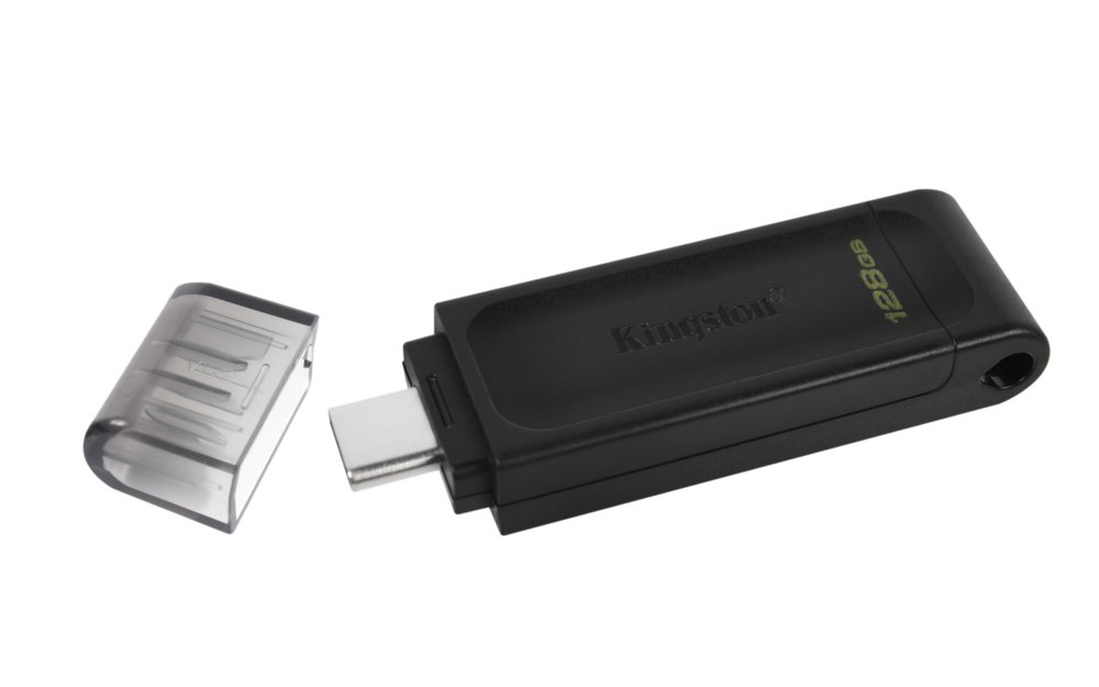 Kingston Technology DataTraveler 70 USB flash drive 128 GB USB Type-C 3.2 Gen 1 (3.1 Gen 1) Zwart – 3