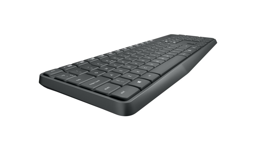 Logitech MK235 toetsenbord RF Draadloos QWERTY US International Grijs – 5
