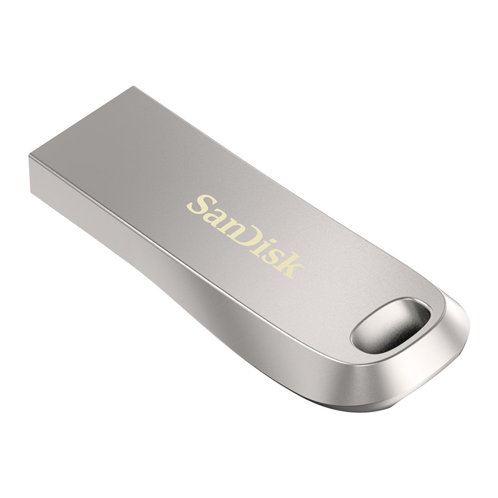 SanDisk Ultra Luxe USB flash drive 128 GB USB Type-A 3.2 Gen 1 (3.1 Gen 1) Zilver – 1