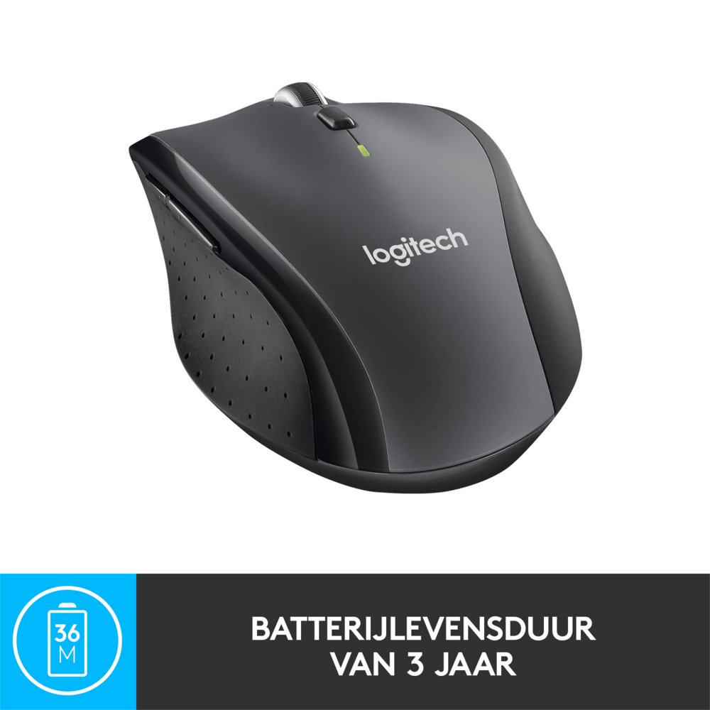 Logitech Marathon M705 muis Rechtshandig RF Draadloos Optisch 1000 DPI – 4