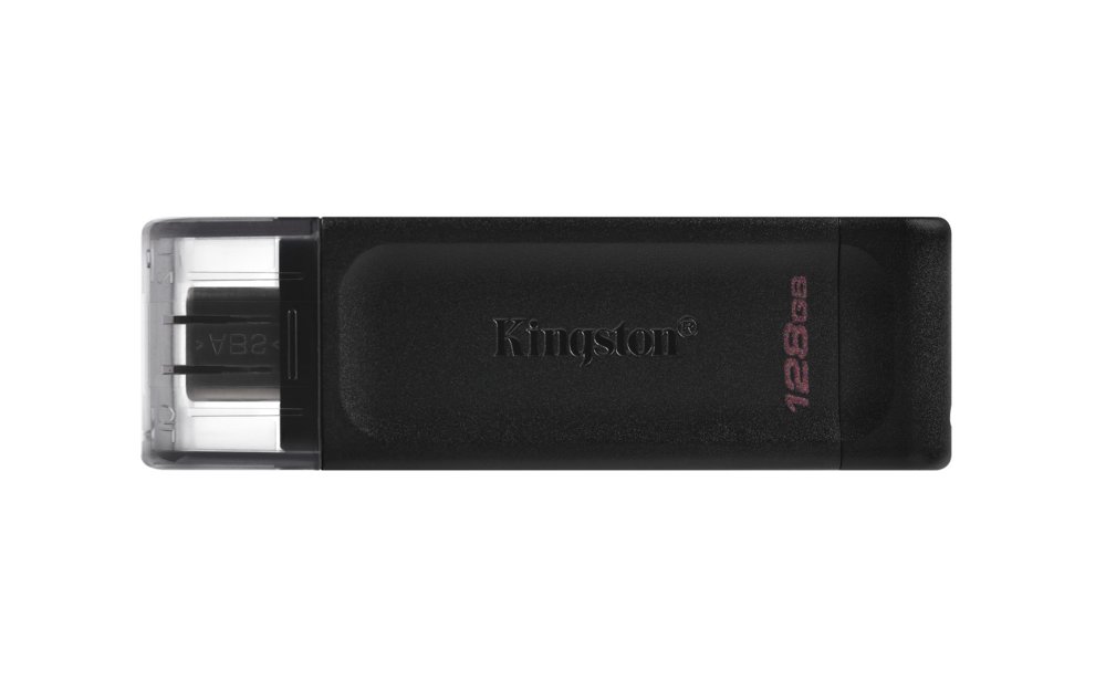 Kingston Technology DataTraveler 70 USB flash drive 128 GB USB Type-C 3.2 Gen 1 (3.1 Gen 1) Zwart – 0