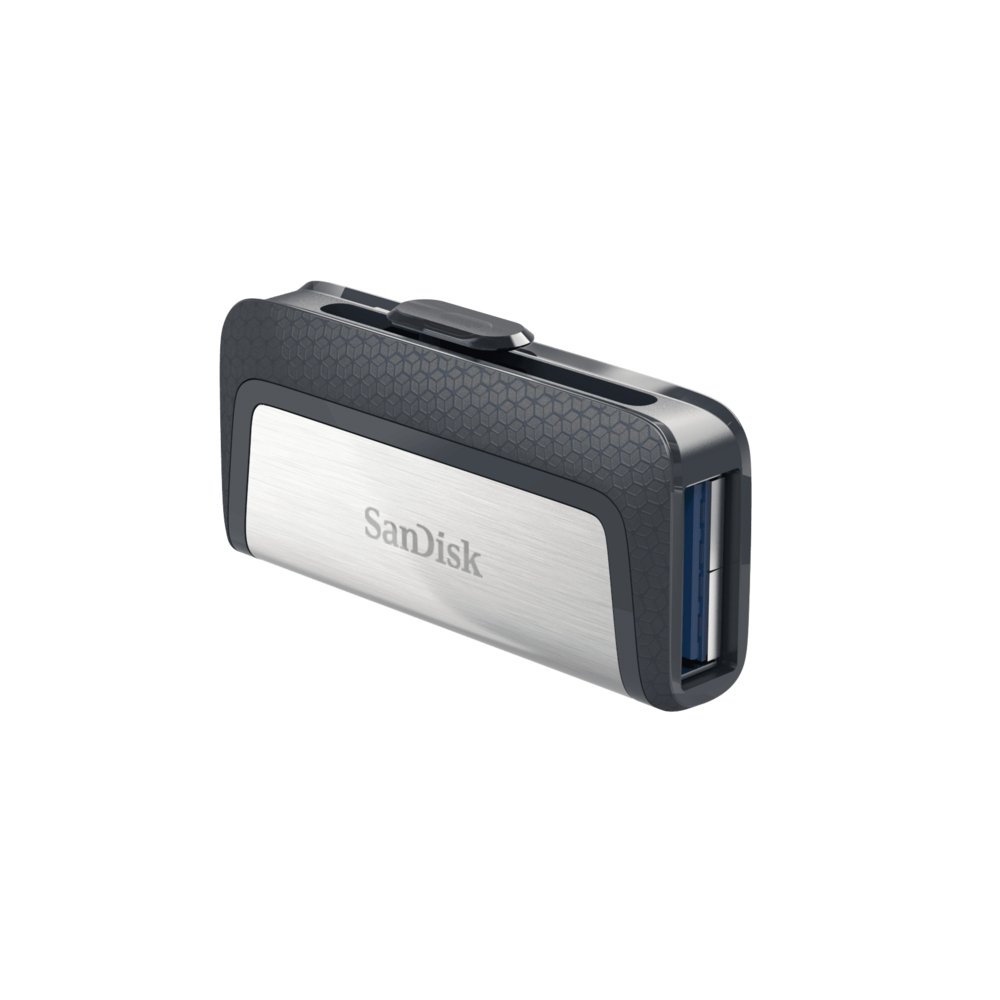 SanDisk Drive USB Ganda Ultra Tipe-C 256 GB USB flash drive USB Type-A / USB Type-C 3.2 Gen 1 (3.1 Gen 1) Grijs, Zilver – 4