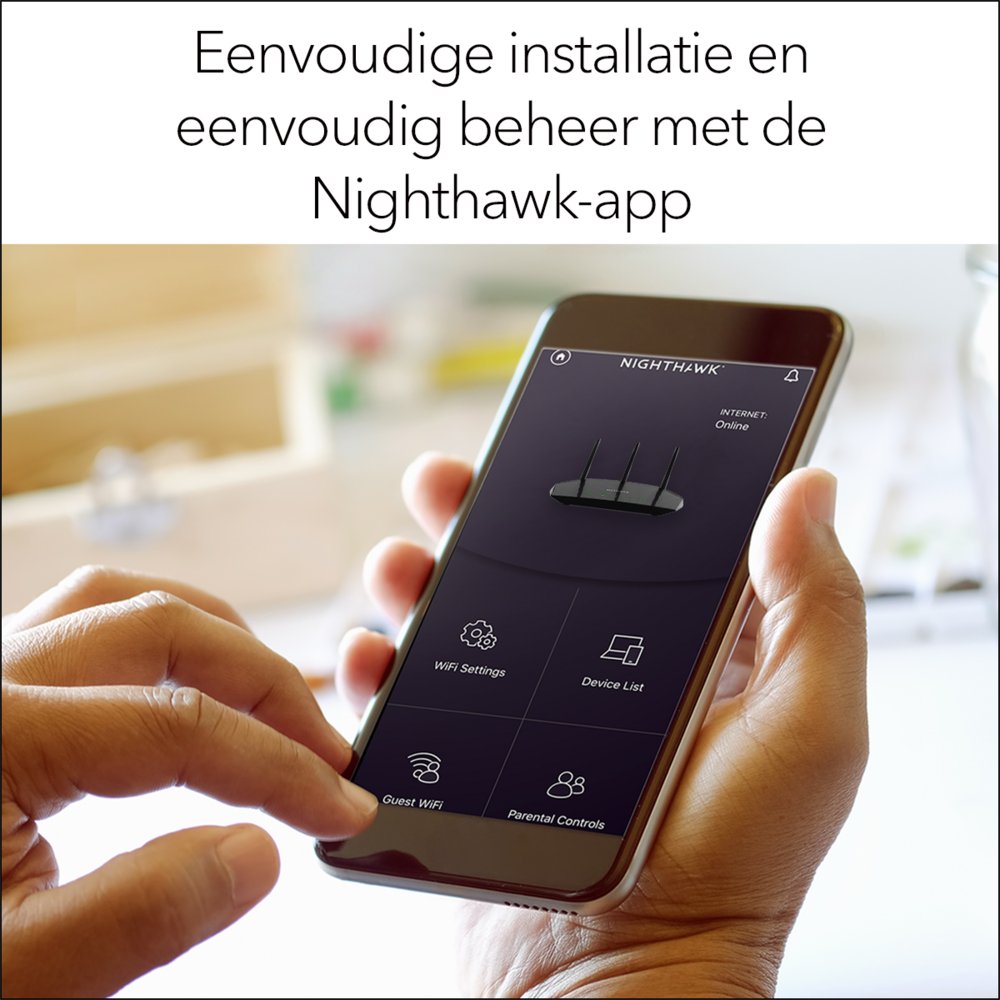 NETGEAR Nighthawk 4-Stream AX1800 WiFi 6 Router (RAX10) – 6