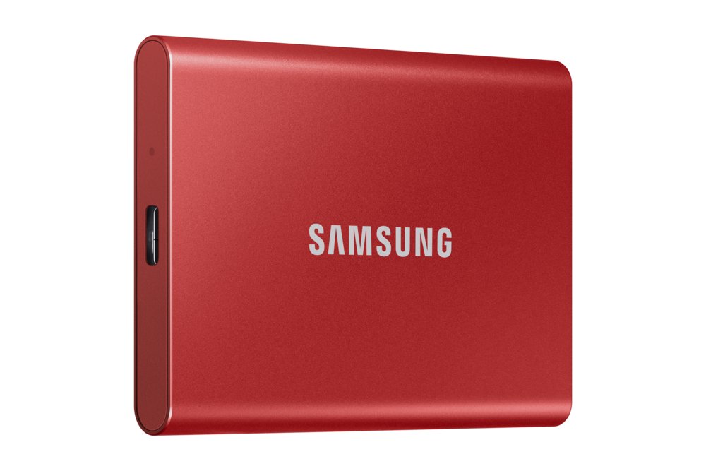 Samsung Portable SSD T7 1000 GB Rood – 1