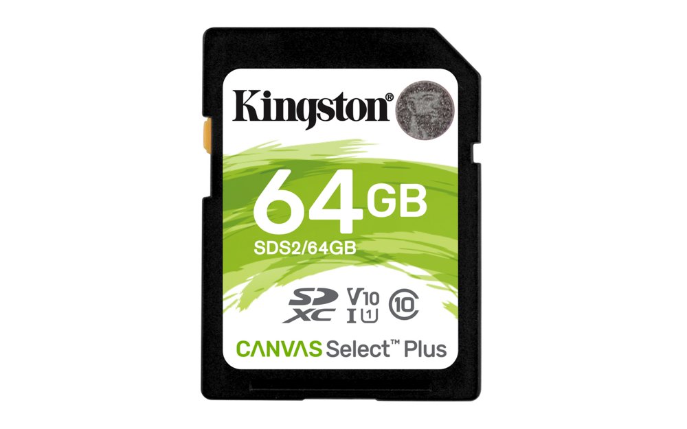 Kingston Technology Canvas Select Plus 64 GB SDXC UHS-I Klasse 10 – 0