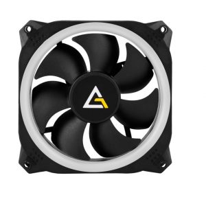 Antec Prizm 120 ARGB 5+C Computer behuizing Ventilator 12 cm Zwart, Wit/ RGB - Afbeelding 1