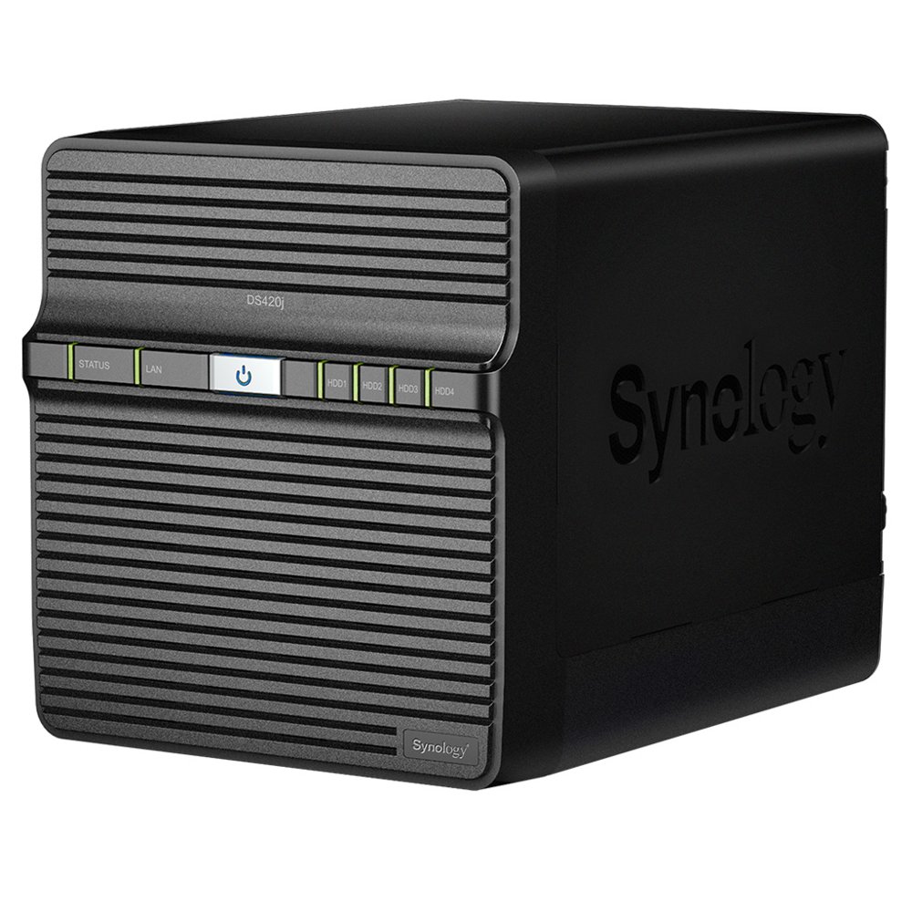 Synology DiskStation DS420J data-opslag-server NAS Compact Ethernet LAN Zwart RTD1296 – 1