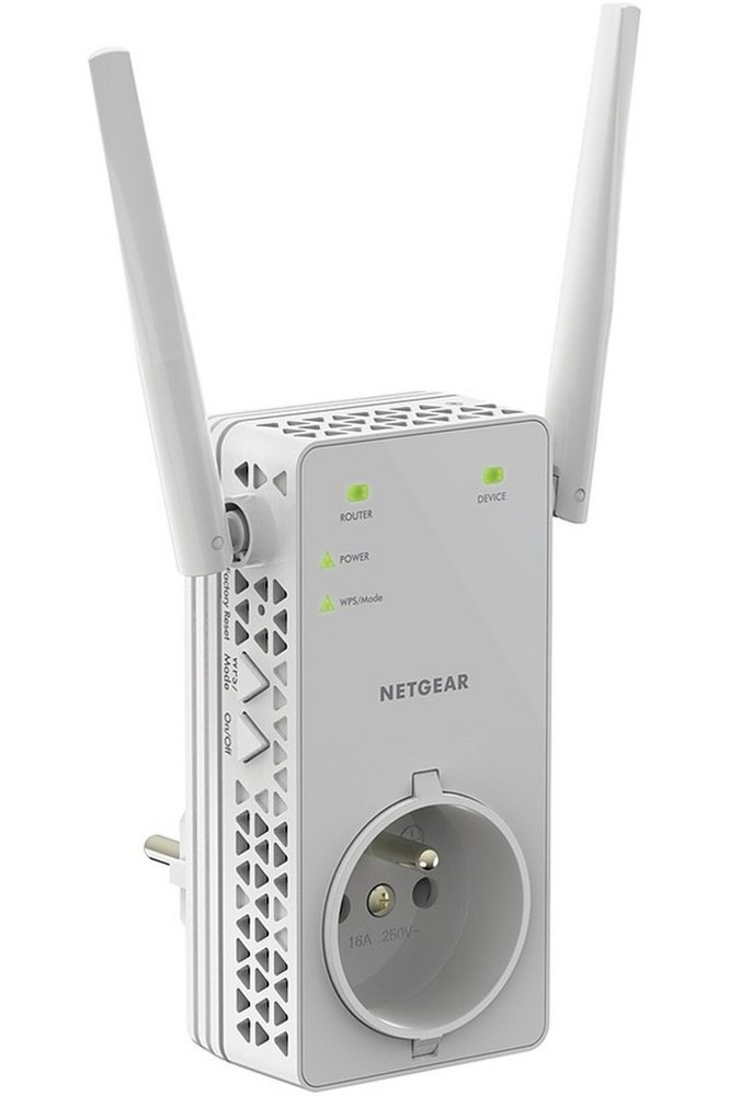 NETGEAR EX6130 Netwerkzender Wit 10, 100 Mbit/s – 0