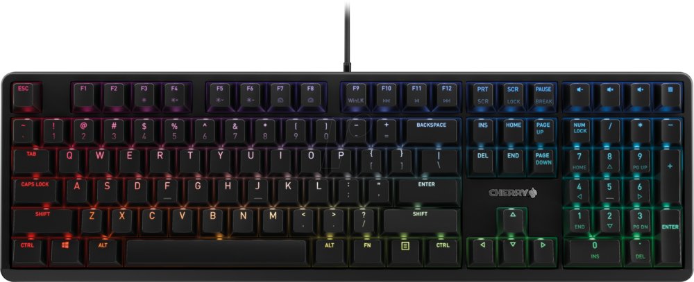 CHERRY G80-3000N RGB toetsenbord USB QWERTY Engels Zwart – 0