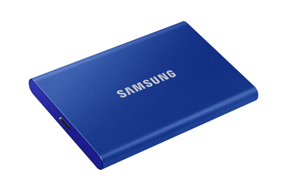Samsung Portable SSD T7 1000 GB Blauw – 4