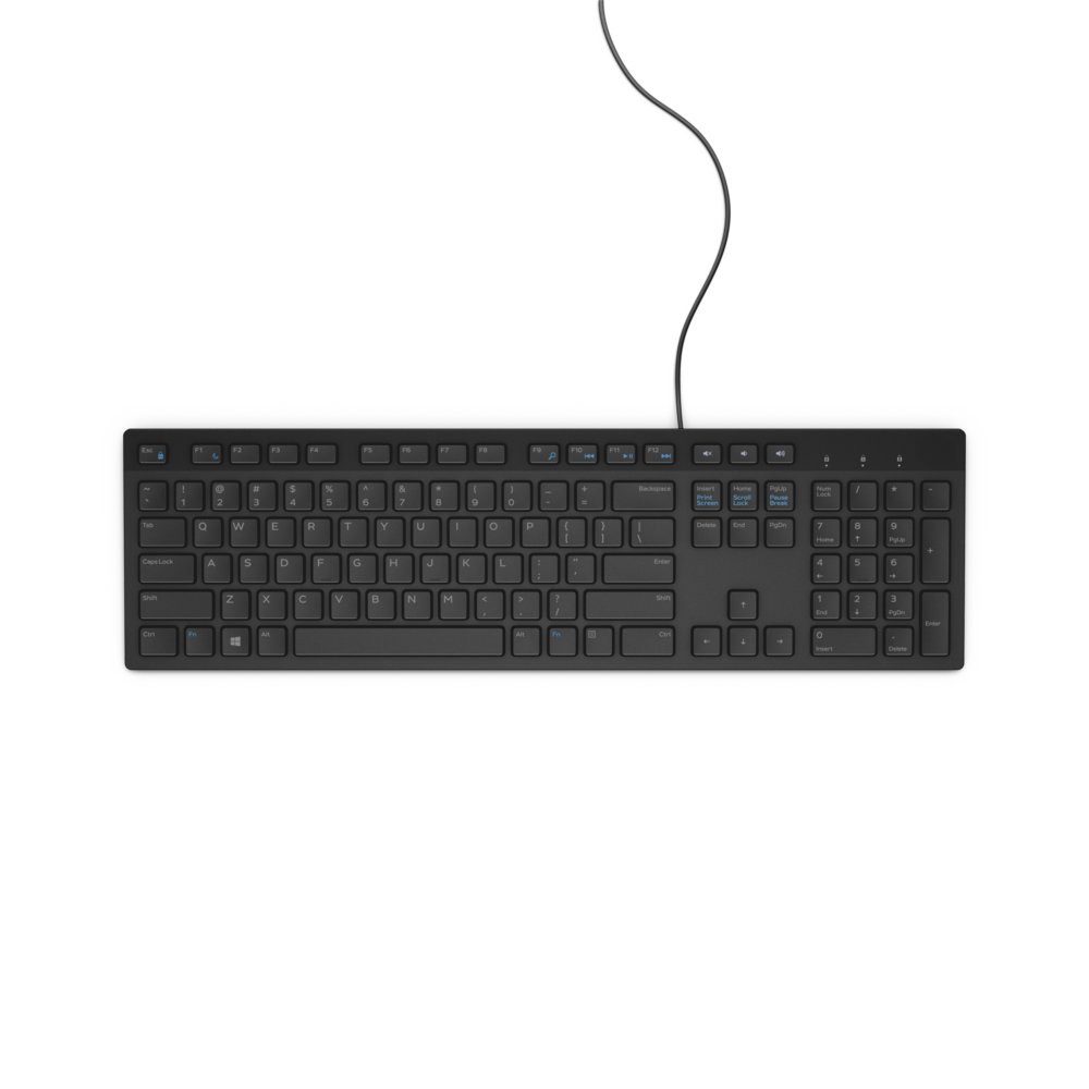 DELL KB216 toetsenbord USB QWERTY US International Zwart – 0
