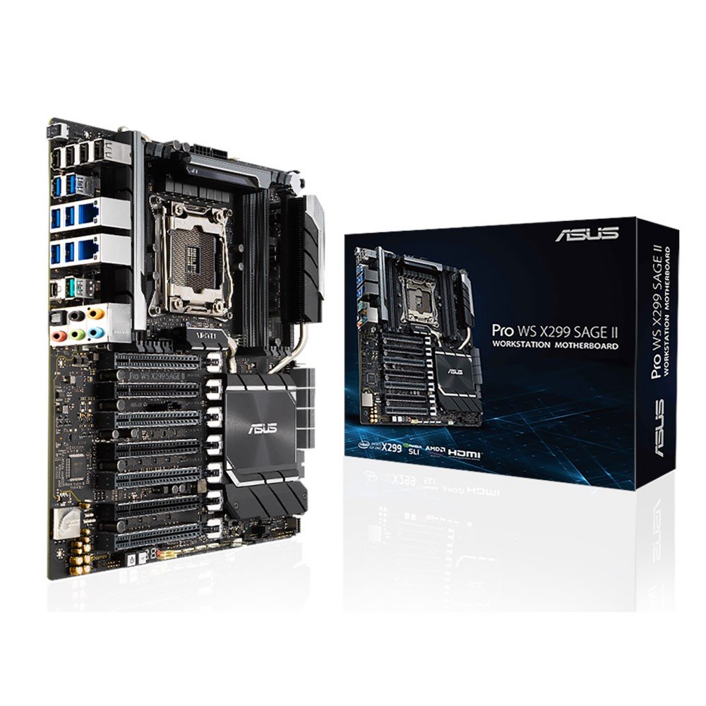 ASUS Pro WS X299 SAGE II Intel® X299 LGA 2066 (Socket R4) CEB – 6