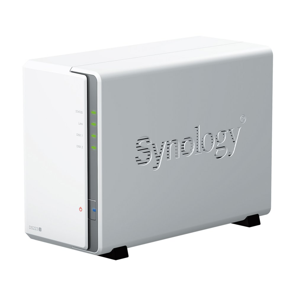 Synology DiskStation DS223J data-opslag-server NAS Desktop Ethernet LAN Wit RTD1619B – 1