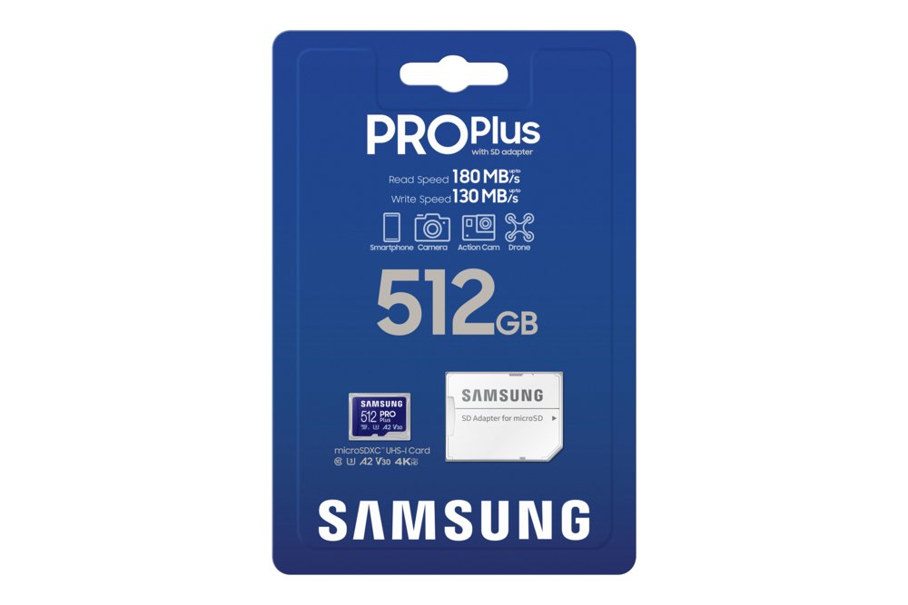 Samsung MB-MD512SA/EU flashgeheugen 512 GB MicroSDXC UHS-I Klasse 10 – 7