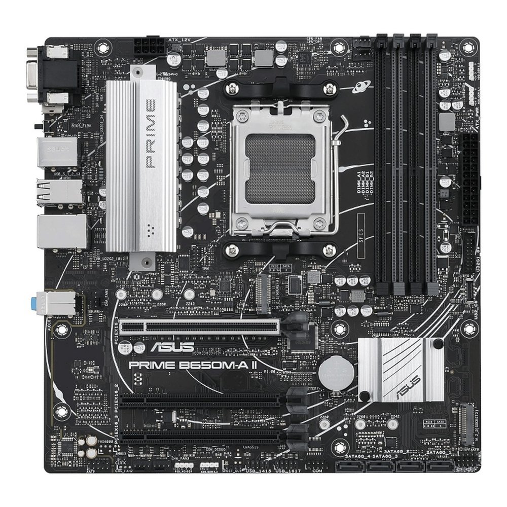 ASUS PRIME B650M-A II AMD B650 Socket AM5 micro ATX – 0