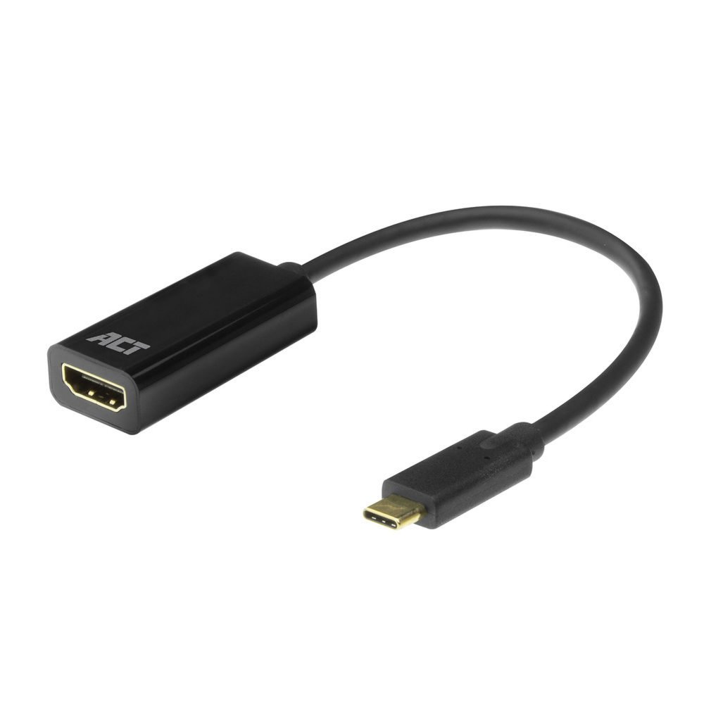 ACT AC7305 video kabel adapter 0,15 m USB Type-C HDMI Type A (Standaard) Zwart – 2