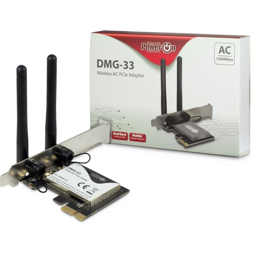 Inter-Tech DMG-33 Intern WLAN 1300 Mbit/s – 0