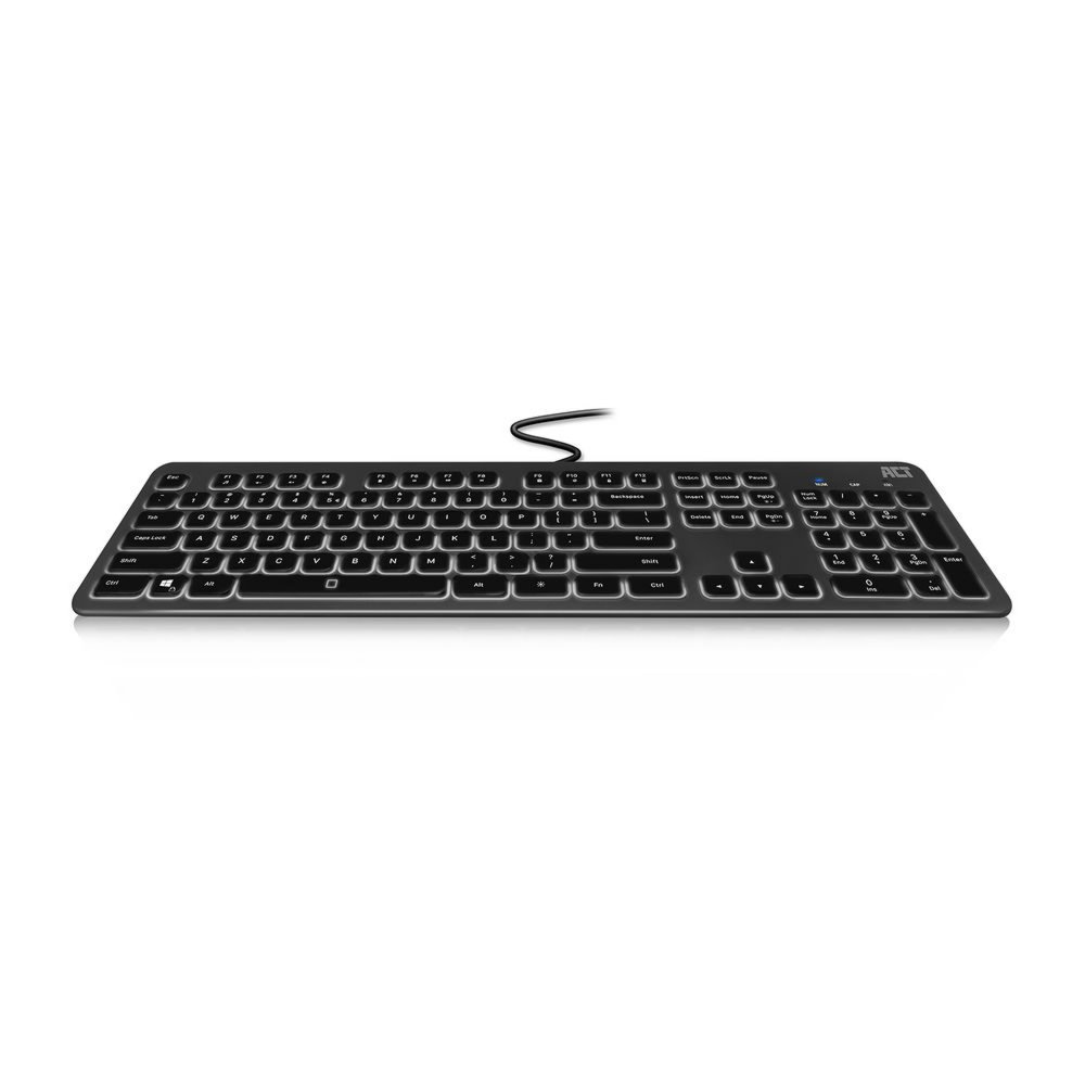 ACT AC5415 toetsenbord USB QWERTY Amerikaans Engels Zwart – 1